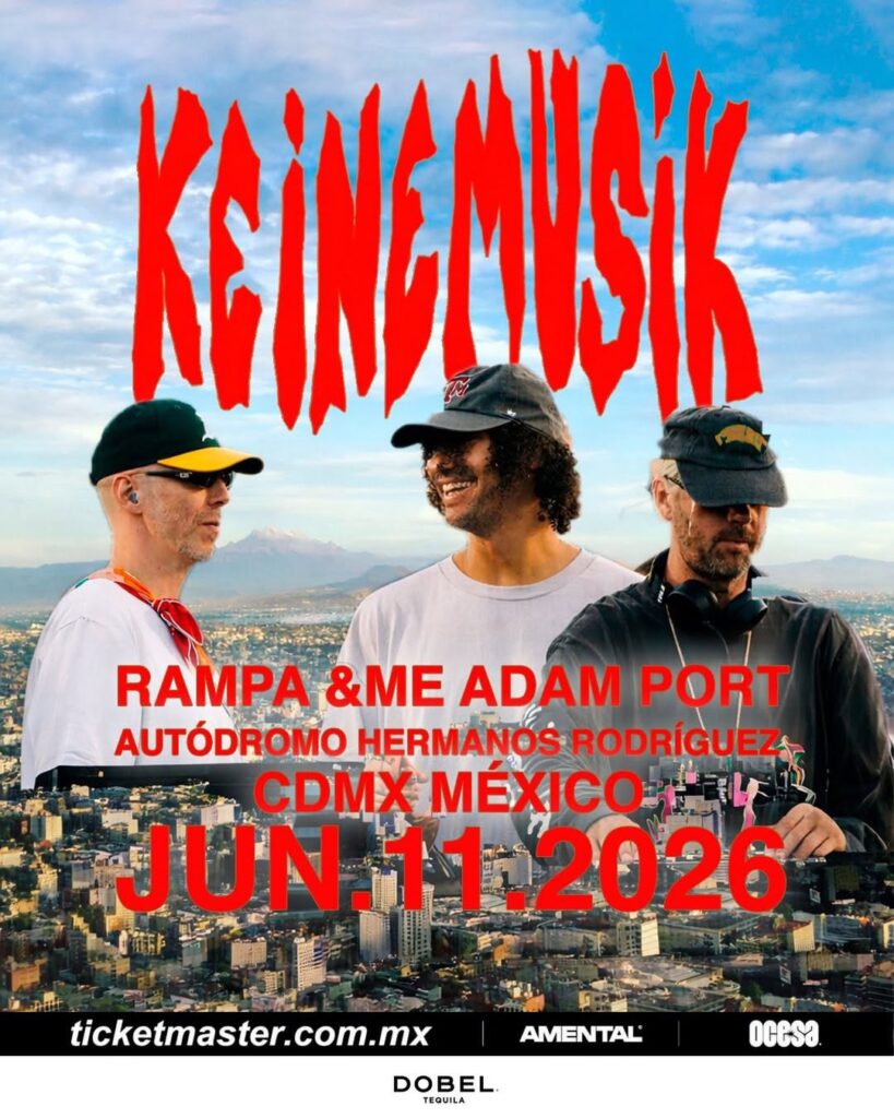 @keinemusikcrue llega a CDMX para una noche donde la energía se expande más allá de la pista.11
